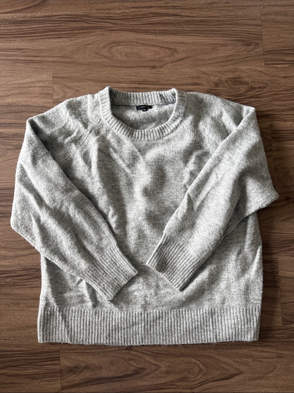 Dynamite Light Gray Men's Crewneck Sweater